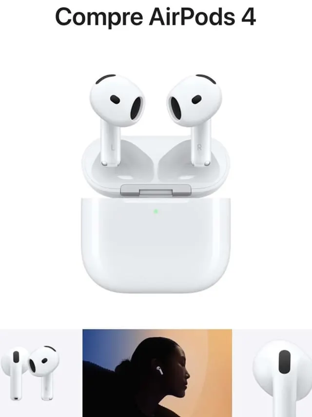AirPods 4 com Cancelamento de Ruído